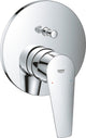 Mitigeur bain/douche encastré Grohe BauEdge rosace Ø 158 mm chromé