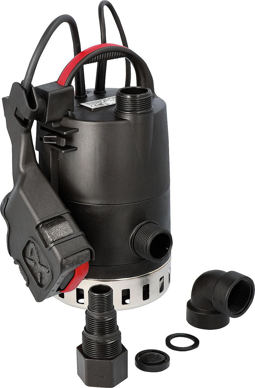 Pompe immergée Grundfos Unilift CC CS (avec interrupteur à flotteur et guidage)