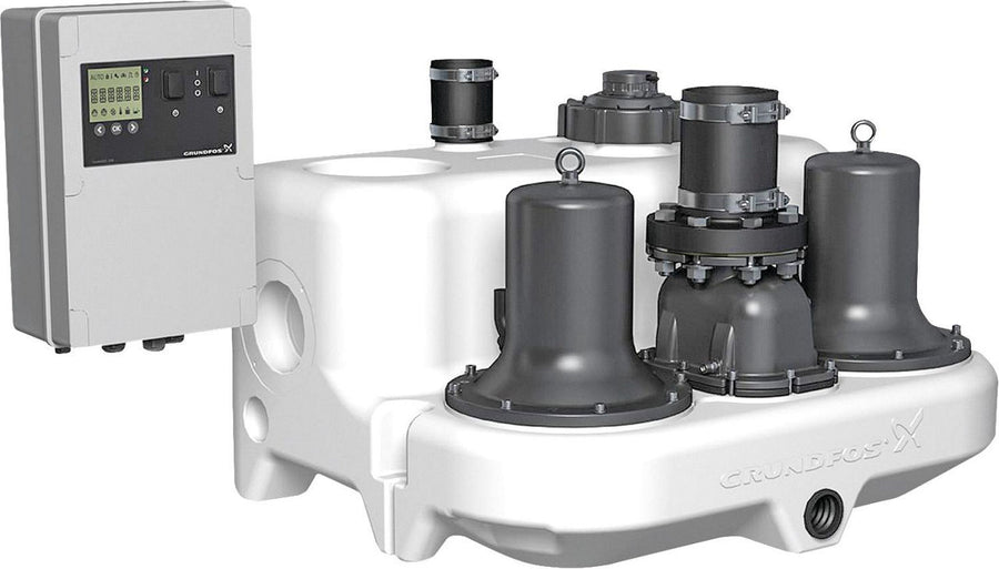 Station de relevage des matières fécales Grundfos Multilift MD.12.3.4 3x400 V 1,5 kW CEE