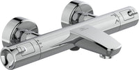 Thermostatique bain-douche apparent Ideal Standard Ceratherm T50 chromé
