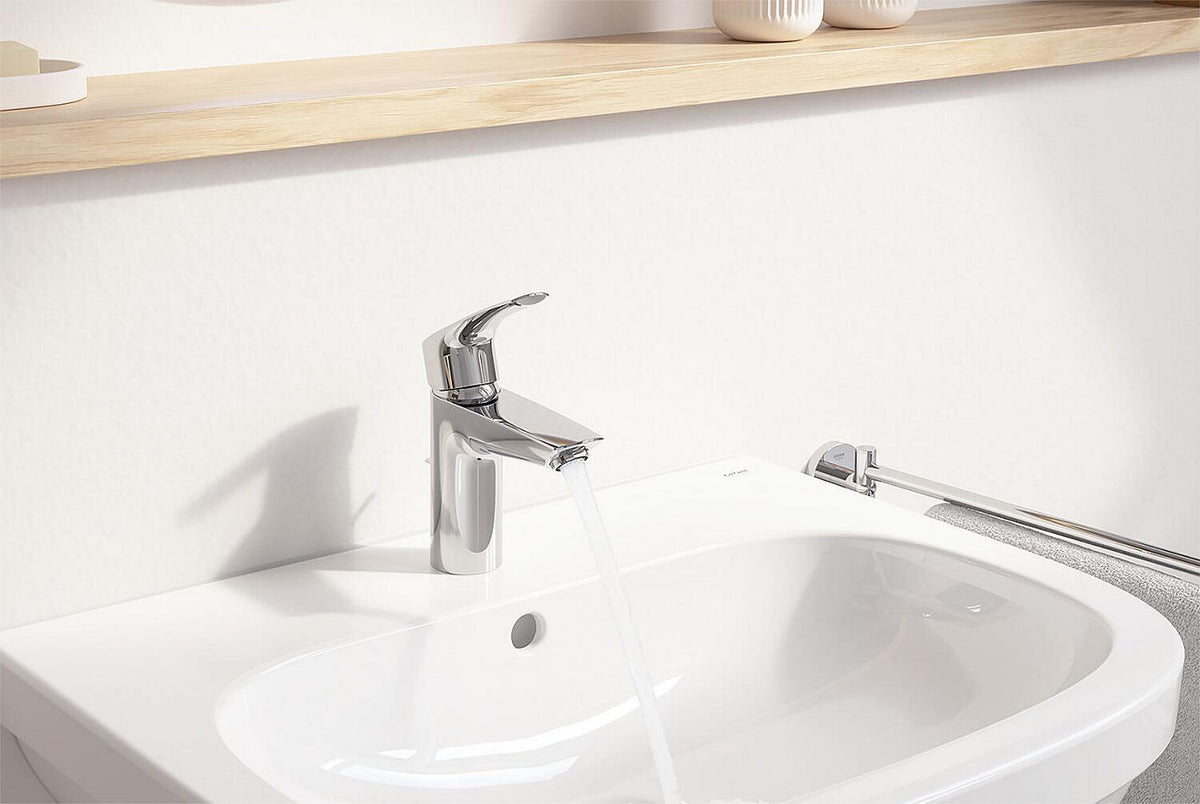 Mitigeur de lavabo Grohe Eurosmart S-Size saillie 109 mm chromé