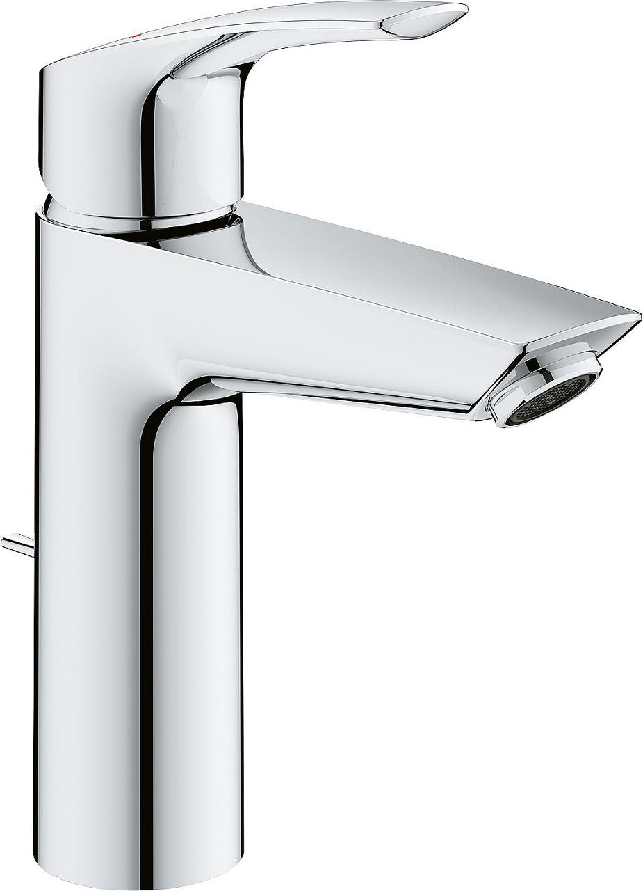 Mitigeur de lavabo Grohe Eurosmart saillie 121mm chromé