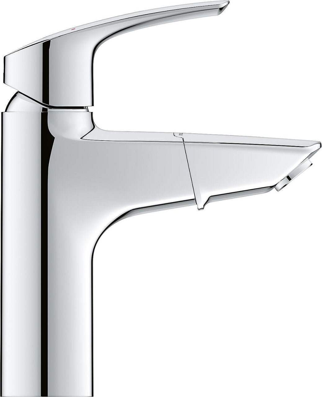 Mitigeur de lavabo Grohe Eurosmart saillie 121mm chromé
