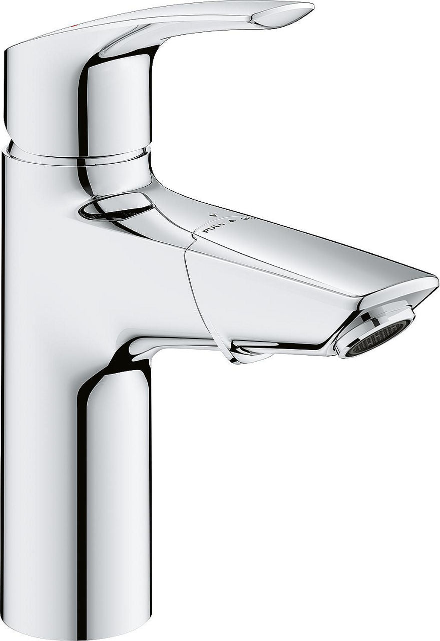 Mitigeur de lavabo Grohe Eurosmart saillie 121mm chromé