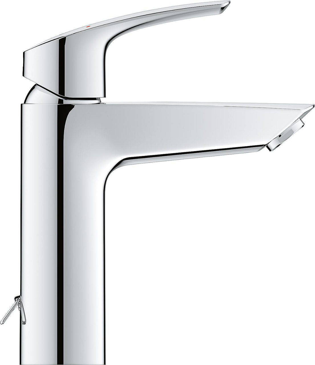 Mitigeur de lavabo Grohe Eurosmart saillie 121mm chromé
