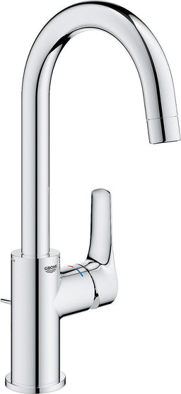 Mitigeur de lavabo Grohe Eurosmart saillie 140 mm chromé
