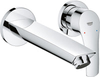 Mitigeur de lavabo mural Grohe Eurosmart saillie 171 mm chromé