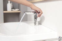 Mitigeur de lavabo Grohe Eurosmart saillie 122 mm chromé