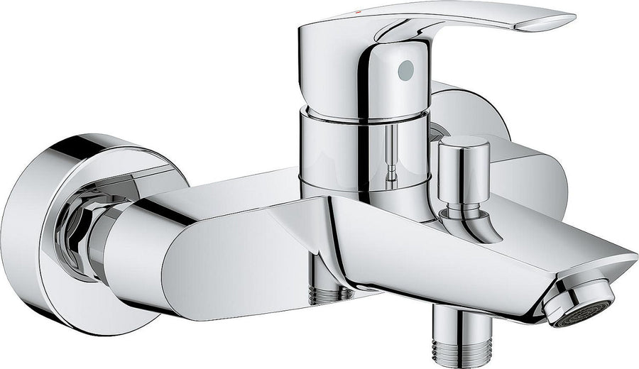 Mitigeur bain/douche apparent Grohe Eurosmart saillie 188 mm