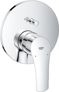 Mitigeur bain/douche encastré Grohe Eurosmart rosace Ø 158 mm chromé