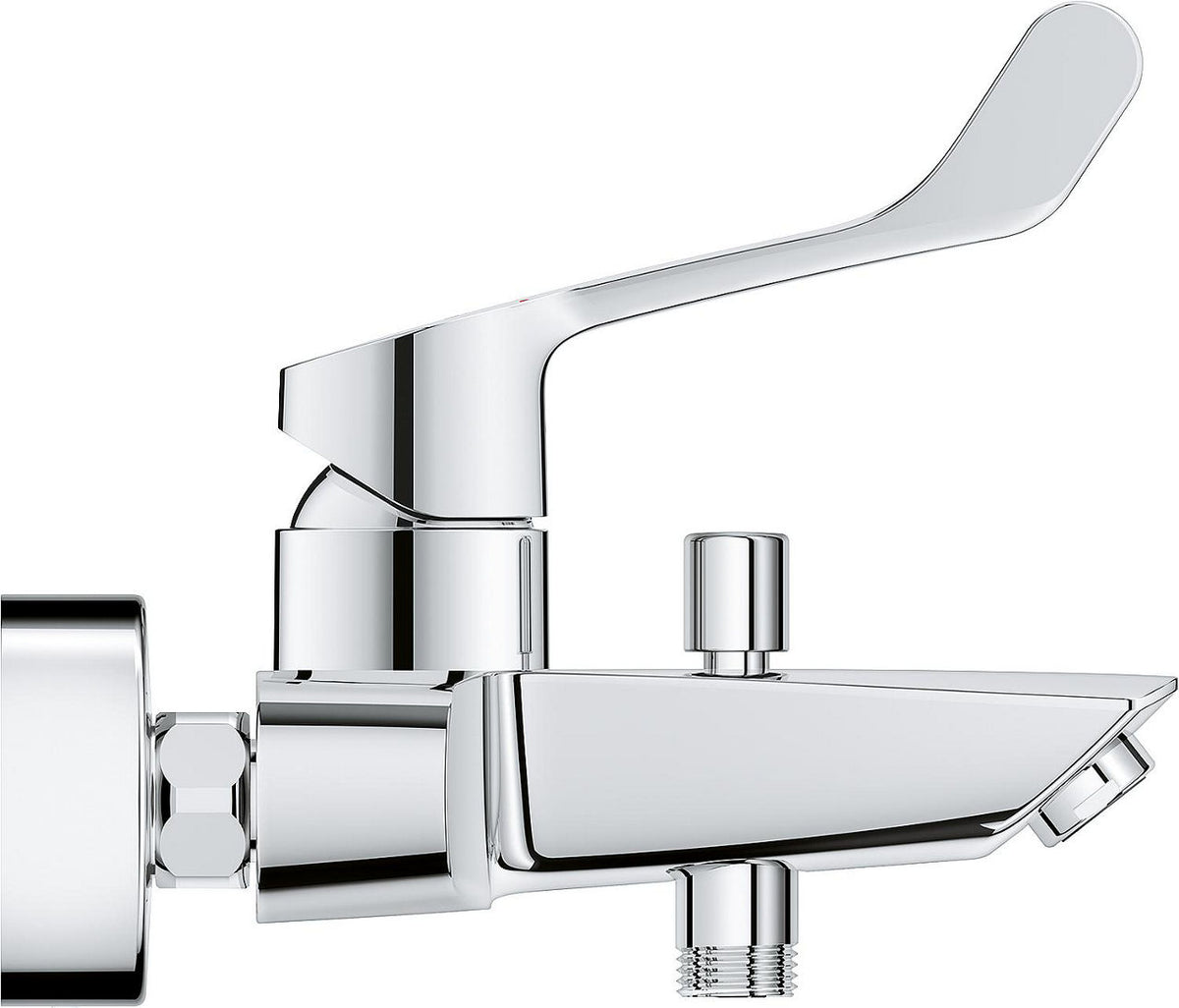 Mitigeur bain/douche apparent Grohe Eurosmart chromé avec long levier