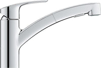 Mitigeur d'évier Grohe Eurosmart douchette extractible Saillie 227 mm