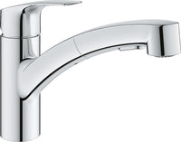 Mitigeur d'évier Grohe Eurosmart douchette extractible Saillie 227 mm