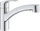 Mitigeur d'évier Grohe Eurosmart douchette extractible Saillie 227 mm