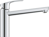 Mitigeur d'évier Grohe Eurosmart Bec orientable Saillie 222 mm chrome