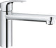 Mitigeur d'évier Grohe Eurosmart Bec orientable Saillie 222 mm chrome