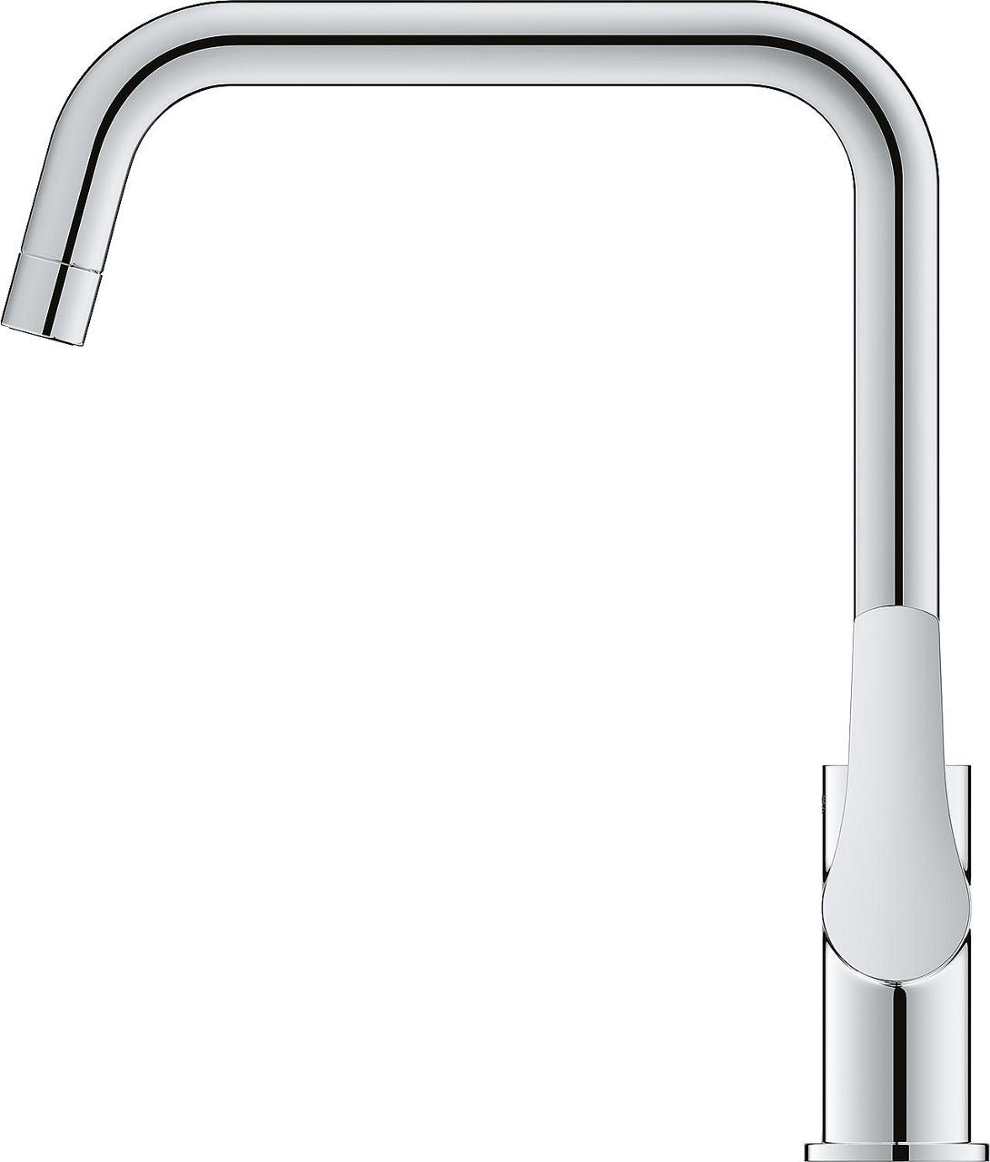 Mitigeur d'évier Grohe Eurosmart douchette extractible Saillie 227 mm