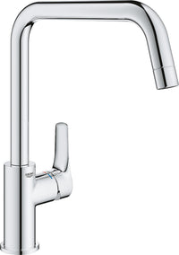 Mitigeur d'évier Grohe Eurosmart douchette extractible Saillie 227 mm