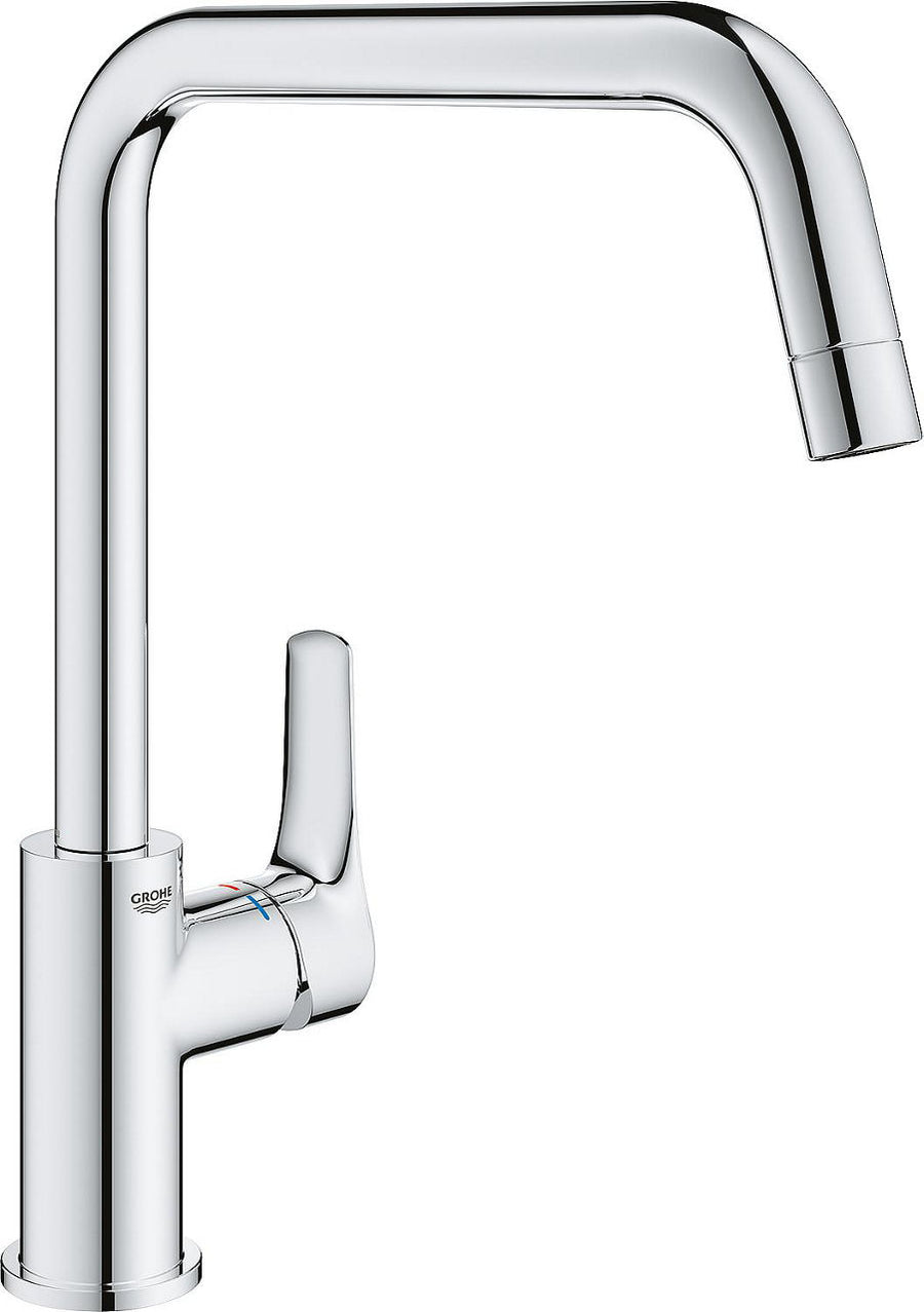 Mitigeur d'évier Grohe Eurosmart douchette extractible Saillie 227 mm
