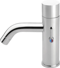 Robinetterie électronique de lavabo Benkiser Metrix Fashion saillie 125mm chromée