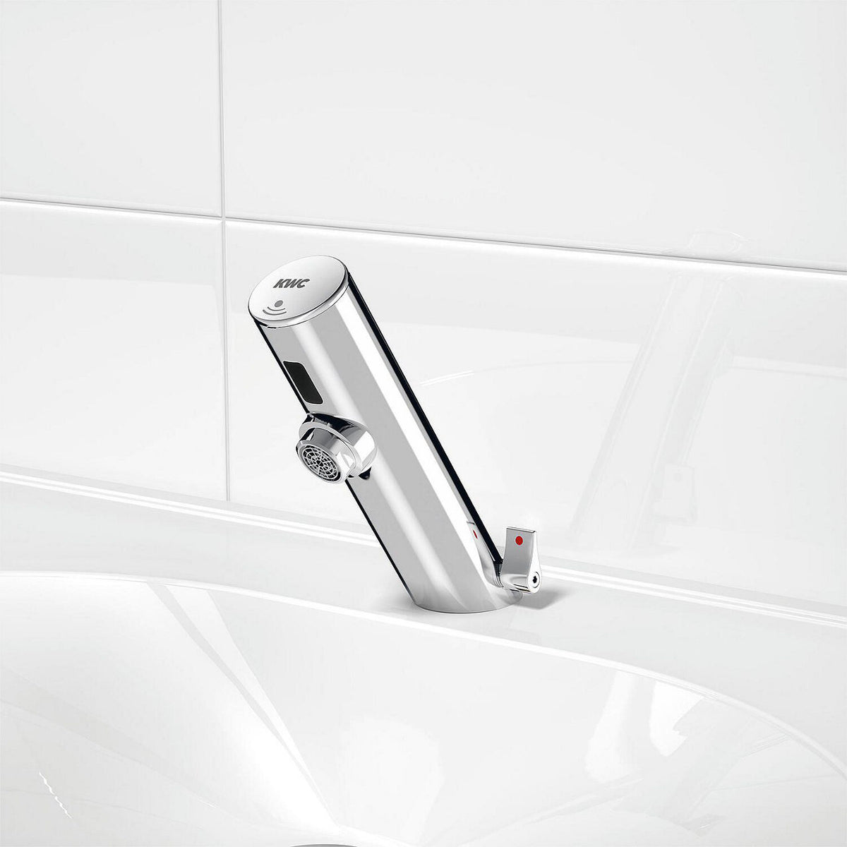 Mitigeur de lavabo KWC Professional F3 saillie 100 mm chromé
