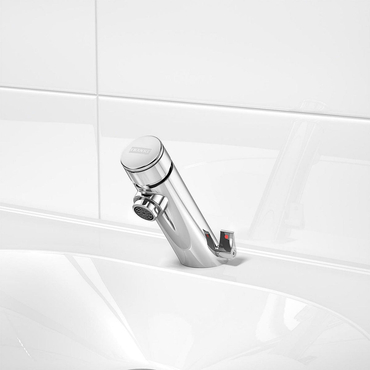 Mitigeur de lavabo KWC Professional F3 saillie 100 mm chromé