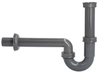 Siphon tubulaire DN32 1 1/4" x 32 mm en matière recyclée