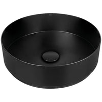 Vasque à poser Alape KE400, Ø 400 mm, noir mat