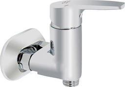 Mitigeur douche apparent Heinrich Schulte Alpha 350 saillie 80 mm chromé