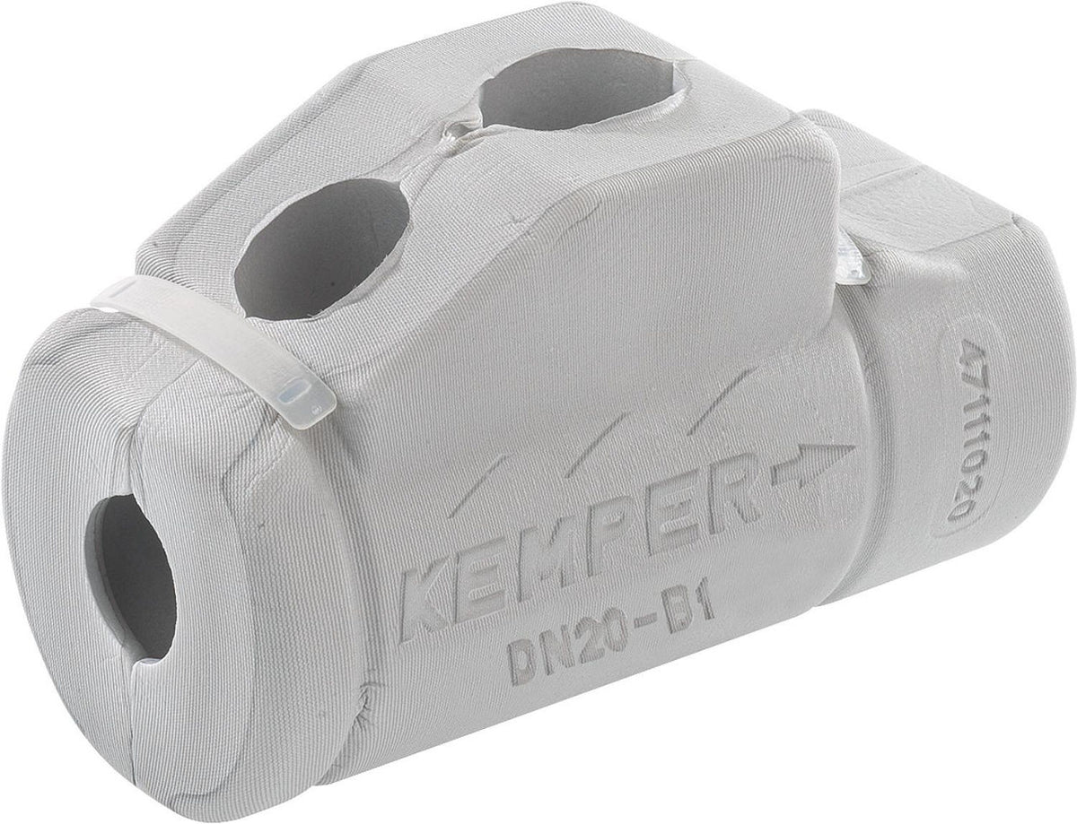 Coque d'isolation Kemper pour vanne de régulation de circulation Multitherm et Therm