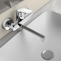 Mitigeur de lavabo Ideal Standard Ceraflex saillie 207 mm chromé mural