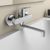 Mitigeur de lavabo Ideal Standard Ceraflex saillie 207 mm chromé mural