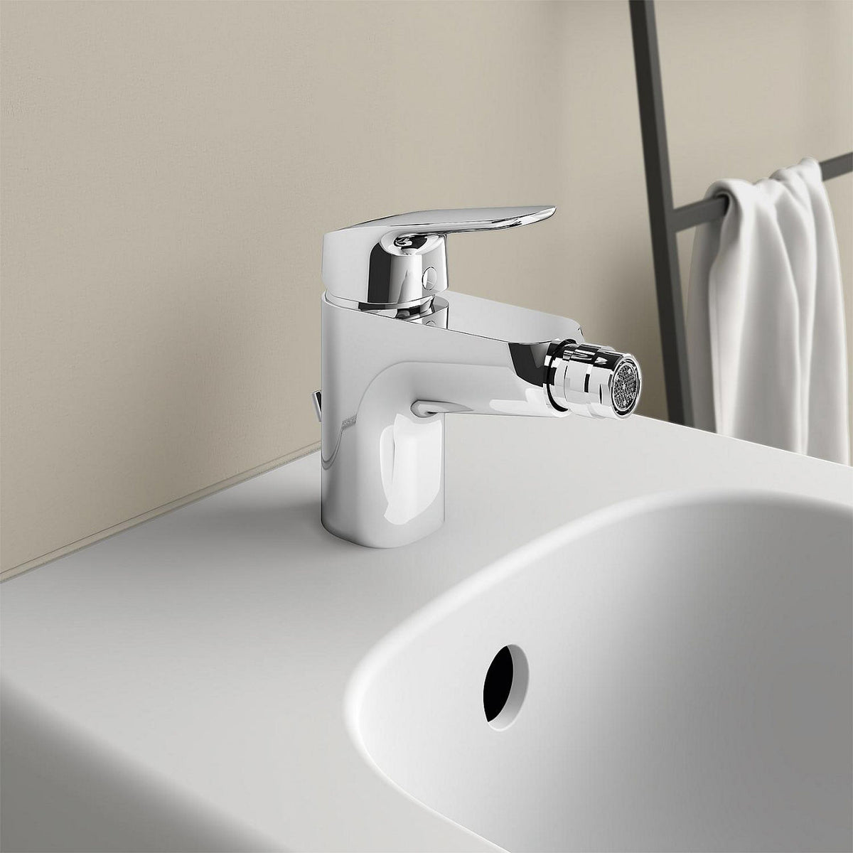 Mitigeur bidet Ideal Standard Ceraflex saillie 114 mm chromé
