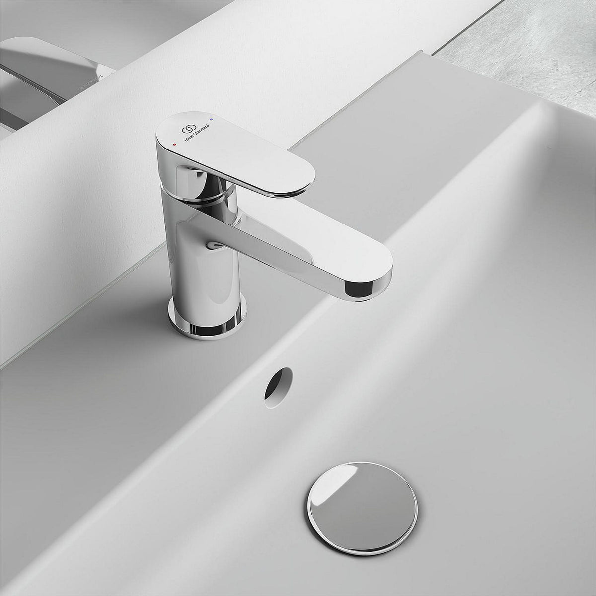 Mitigeur de lavabo Ideal Standard Cerafine O saillie 114 mm chromé