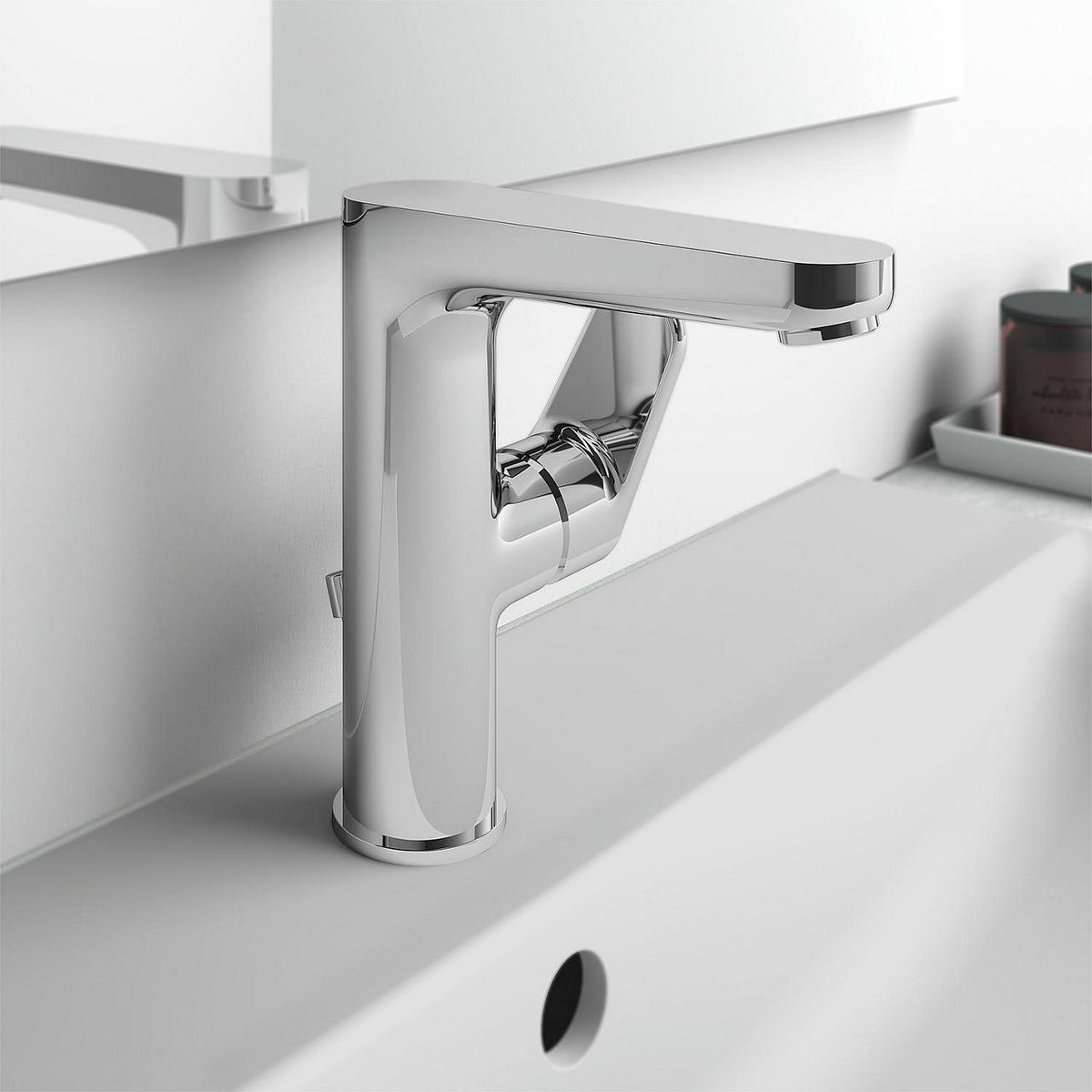 Mitigeur de lavabo Ideal Standard Cerafine O saillie 135 mm chromé