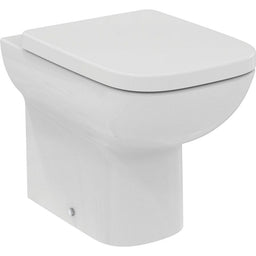 WC au sol à fond creux Ideal standard i.Life rectangulaire L x H x P : 355x400x540 mm sans bride de rinçage céramique blanc