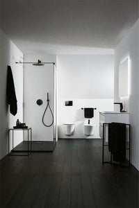 Mitigeur de lavabo Ideal Standard Cerafine O saillie 135 mm noir mat