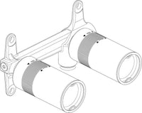 Corps encastré Ideal Standard pour mitigeur lavabo mural A1313NU