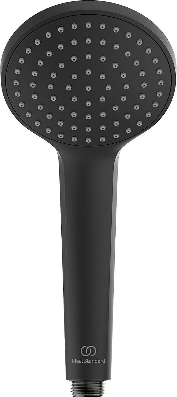 Douchette Ideal Standard Idealrain 1 jet Ø 100 mm noir mat