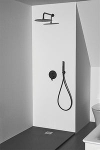 Douchette Ideal Standard Idealrain 1 jet noir mat 100mm