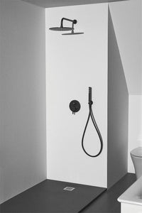Pomme de douche Ideal Standard Idealrain noir mat