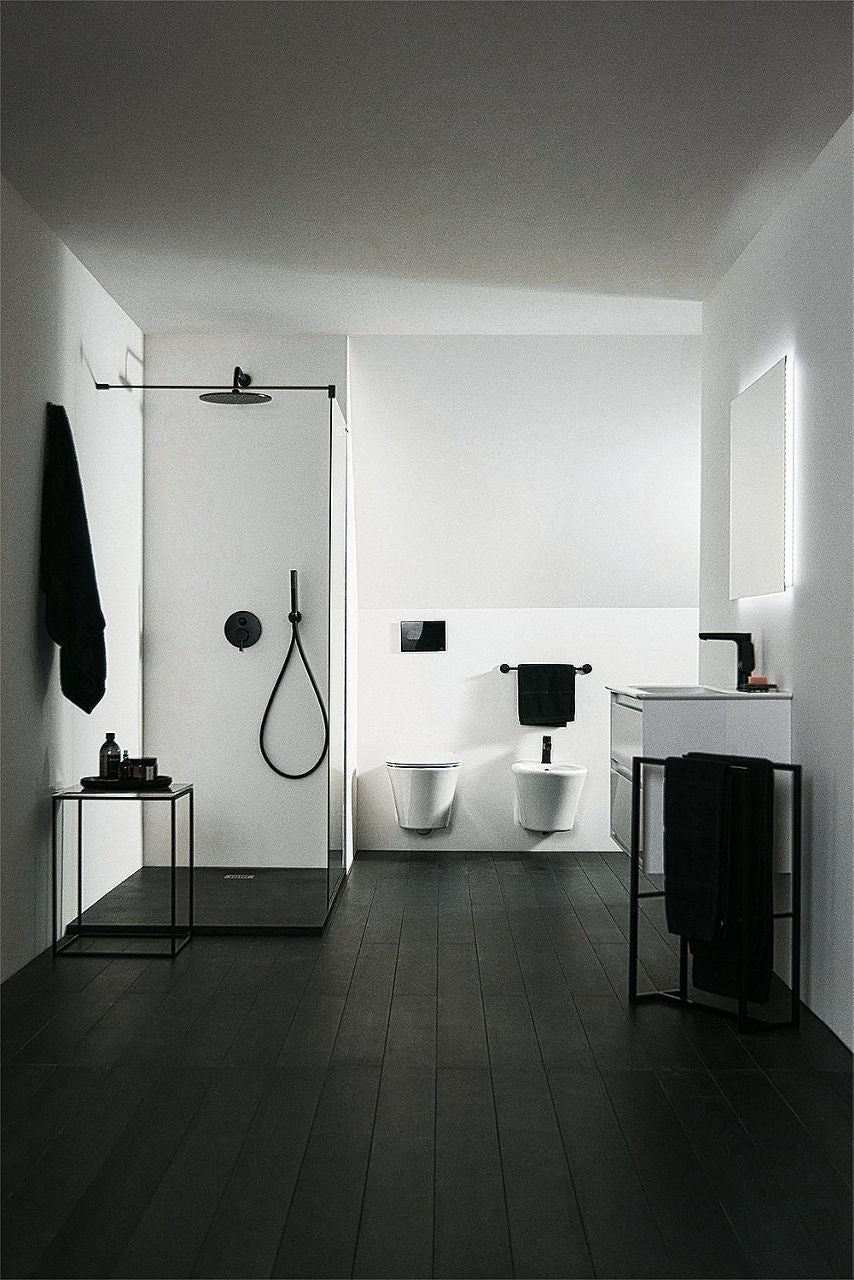 Pomme de douche Ideal Standard Idealrain noir mat
