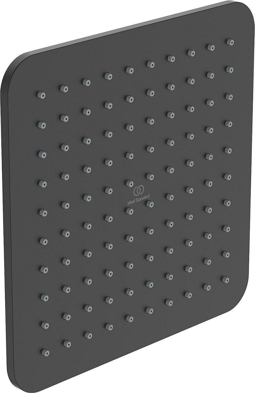 Pomme de douche Ideal Standard Idealrain Cube 200 x 200 mm, noir mat
