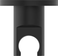 Support de douche mural Ideal Standard Idealrain Round, noir mat