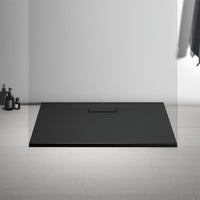 Receveur de douche Ultra Flat New rectangulaire noir Ideal Standard
