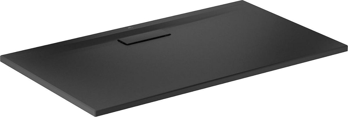Receveur de douche Ultra Flat New rectangulaire noir Ideal Standard