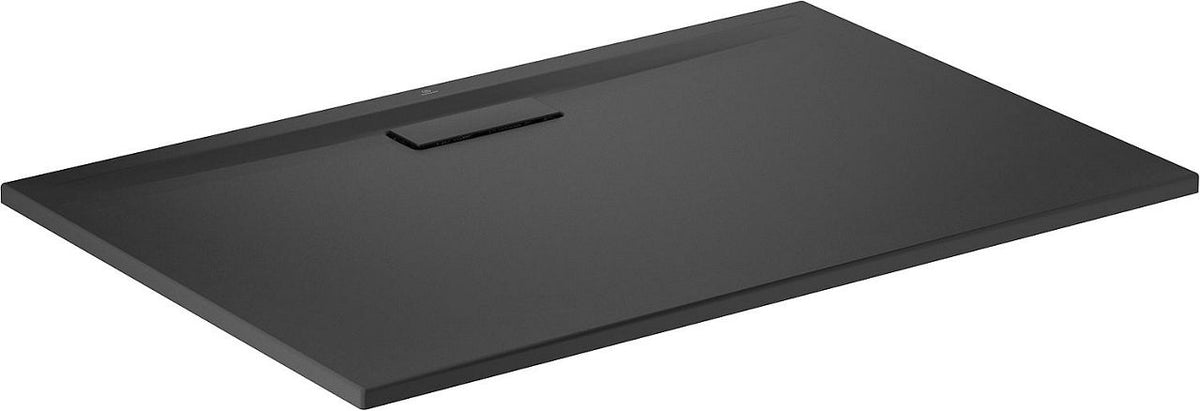 Receveur de douche Ultra Flat New rectangulaire noir Ideal Standard