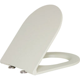 Abattant WC Elanda avec fermeture douce en duroplaste, Perle Matt