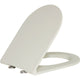 Abattant WC Elanda avec fermeture douce en duroplaste, Perle Matt