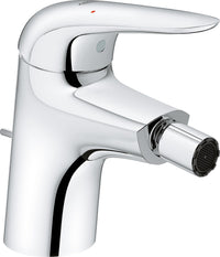 Mitigeur bidet Grohe Eurostyle chromé levier fermé saillie 113 mm